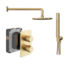 Abacus Shower Pack 3 - Iso Pro - Brushed Brass