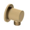 Abacus Emotion Round Wall Outlet Brushed Brass