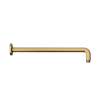 Abacus Emotion Round Fixed Wall Arm 380mm Brushed Brass Effect