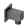 Abacus Emotion Square Wall Outlet Matt Anthracite