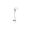 Saneux TOOGA 2 way shower kit with bar valve - Chrome