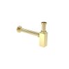 Saneux TOOGA square bottle trap - Brushed Brass