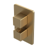 Abacus EZ Box 2.0 Finish Set 1 Outlet Brushed Brass Square Handles