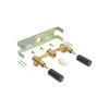 Crosswater Rough For 3 Hole Wall Mount Basin Set 
