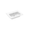 Saneux UNI 60x47cm washbasin 0TH - Gloss White