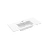 Saneux UNI 100x47cm washbasin 3TH - Gloss White