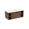 Saneux UNI 100cm Kit - 60cm 1 Drawer wall mounted unit & 2 x 20cm Spacers - English Oak