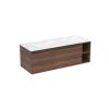 Saneux UNI 120cm Kit - 100cm 1 Drawer wall mounted unit & 20cm Spacer - English Oak