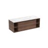 Saneux UNI 120cm Kit - 80cm 1 Drawer wall mounted unit & 2 x 20cm Spacers - English Oak