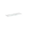 Saneux UNI 160cm countertop - Matt Carrara White - 12mm