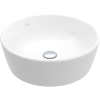 Abacus Architectura Round Counter top Washbowl Ceramic White Alpin 