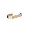 Crosswater Velo Round Toilet Roll Holder-Brushed Brass