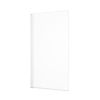 Abacus One Part Bath Screen - Matt White