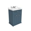 Saneux SOFIA 60cm 2 door floor standing unit - Prussian Blue