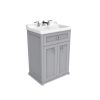 Saneux SOFIA 60cm 2 door floor standing unit - Dove Grey