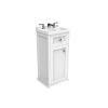 Saneux SOFIA 40cm 1 door floor standing unit - Cotton White