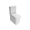 Saneux MATTEO close coupled WC pan - rimless - Gloss White