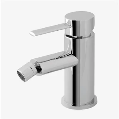 Eastbrook Cortauld Bidet Mono Tap with Clicker Waste Chrome