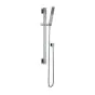 Eastbrook 640mm Tall Kubix Slider Rail Kit with Shower Handset, Hose & Outlet Elbow - Chrome