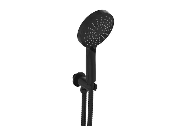 Saneux COS 3 Function Handset - w/ Outlet Elbow and Holder and 180cm Hose - Satin Black