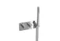 Saneux EDEN 2 way thermostatic shower valve kit in landscape with handspray - Chrome