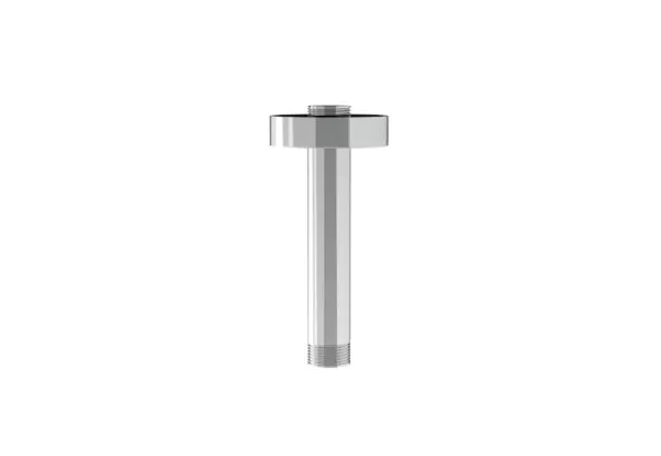 Saneux COS 100mm round ceiling mounted shower arm - Chrome CO237