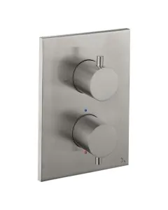 Crosswater Crossbox MPRO 2 Outlet Trim & Levers Brushed Nickel