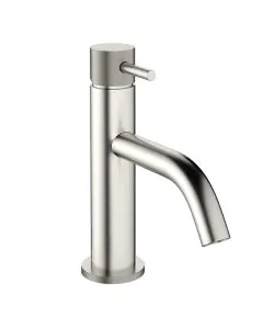 Crosswater MPRO Basin Mixer Knurled Brushed Nickel