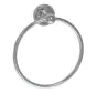 Just Taps Grosvenor Cross Towel Ring Chrome 