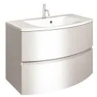 Crosswater Svelte 80 Unit & Cast Mineral Marble Basin
