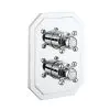 Crosswater Belgravia Chrome Crosshead Crossbox 2 Outlet Multi-flow Trim Set