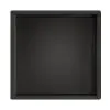 Just Taps Square Shower Niche 300 x 300mm-Matt Black