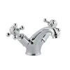 Just Tap Grosvenor Cross Bidet mixer with Black Indices