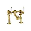 Just Taps Grosvenor Lever Deck Mounted Bath Filler – Polished Gold
