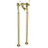 Just Taps Grosvenor Lever Freestanding Bath Filler – Polished Gold