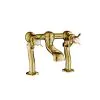 Just Taps Grosvenor Pinch Deck Mounted Bath Filler – Polished Gold