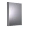 Just Taps Mirror cabinet with sensor switch and shaving socket 500mm