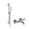 Just Taps Bath Filler with Slider Rail