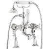Crosswater Belgravia Crosshead Bath Shower Mixer with Kit - Chrome