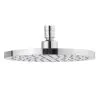Crosswater Round Central 250mm Shower Head Chrome Finish