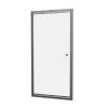 Crosswater Clear 6 Infold Door Slate