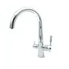 Central Modern Chrome 3-Way (Tri-flow) Kitchen Tap - Chrome