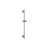 Saneux COS round shower slider rail – Brushed Nickel