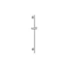 Saneux COS round shower slider rail - Chrome