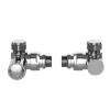 Lavo Corner Radiator Valve Chrome