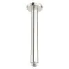 Crosswater Ceiling Shower Arm 200mm Brushed Nickel