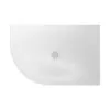 Crosswater Creo 25mm Offset Quadrant Shower Tray 800 x 1000mm Left Hand