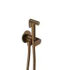 Crosswater Douche Mixer with Handset & Holder Brushed Bronze