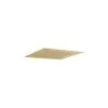 Crosswater Tranquil 380 Recessed Shower Head Brushed Brass