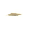 Crosswater Tranquil 380 Multi Flow Recessed Shower Head Brushed Brass